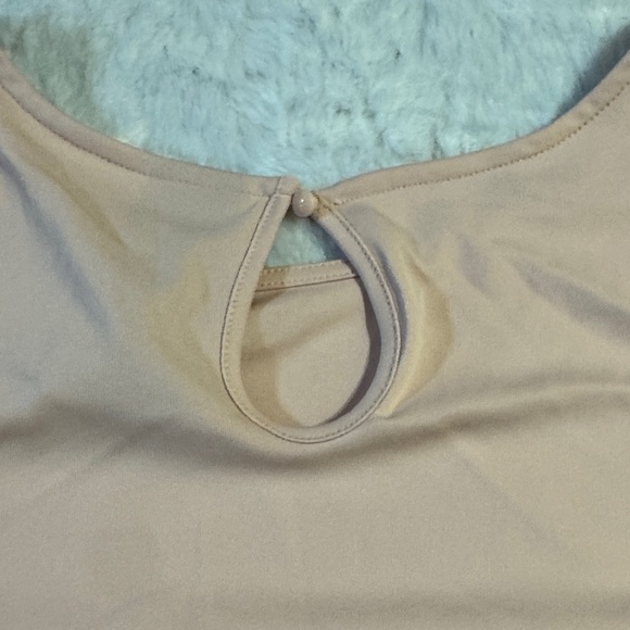 Worthington Light Pink Short Sleeve Top - Picture 5 of 6